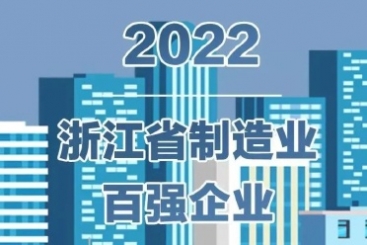 中国8868体育官方入口入围2022浙江省百强企业多项榜单